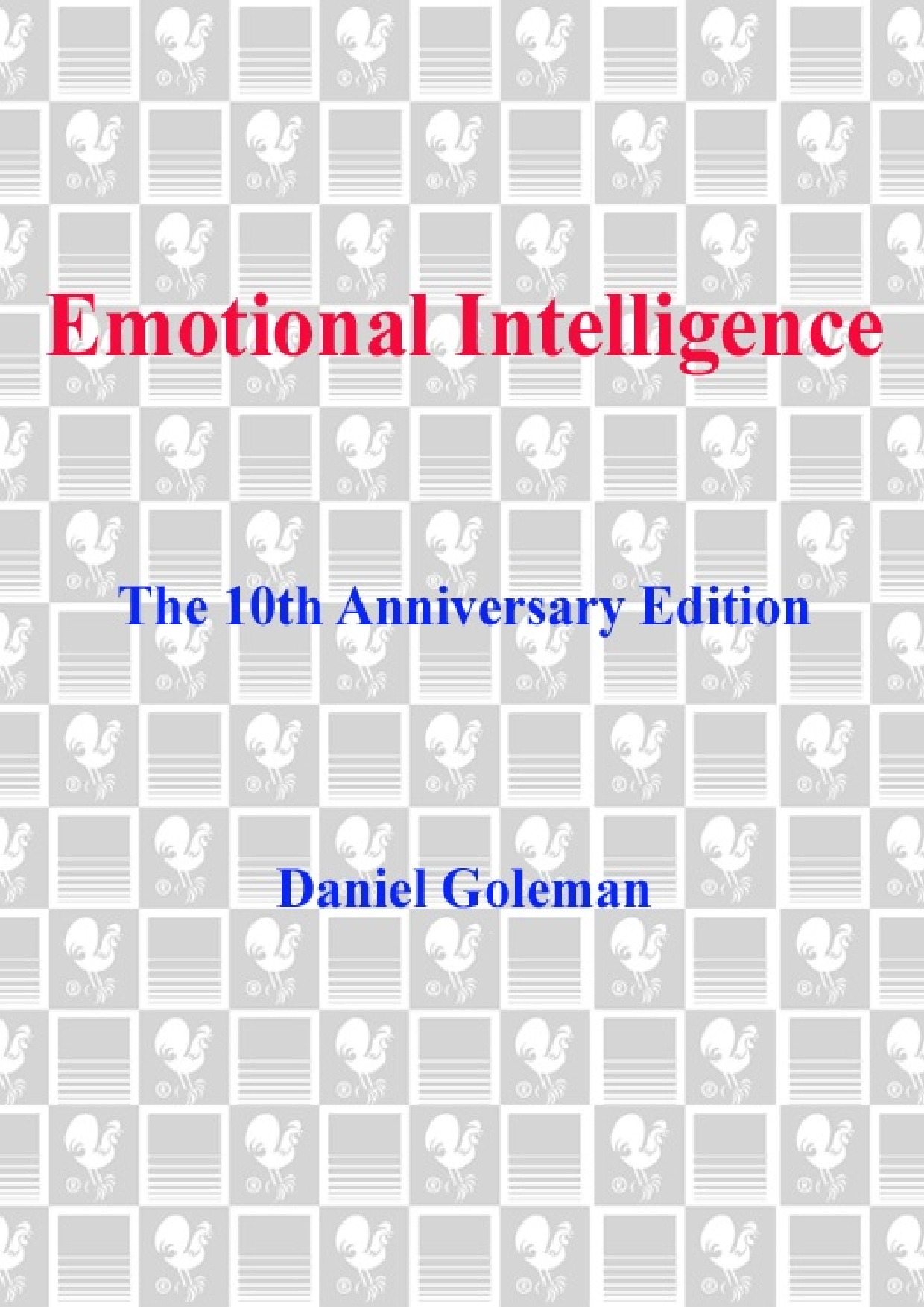 EMOTIONAL	INTELLIGENCE